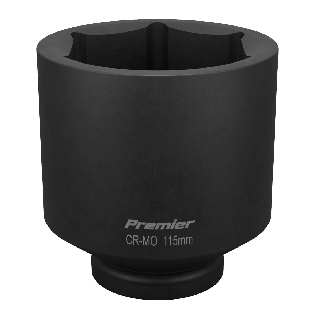 Sealey 115mm Deep Impact Socket 1"Sq Drive Single Hex WallDrive IS1115D