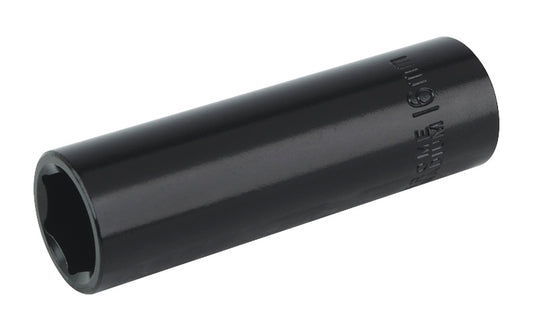 Sealey 16mm Deep Impact Socket 1/2"Sq Drive 6 Point Wall Drive IS1216D