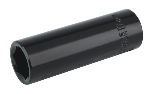 Sealey 17mm Deep Impact Socket 1/2"Sq Drive 6 Point Wall Drive IS1217D