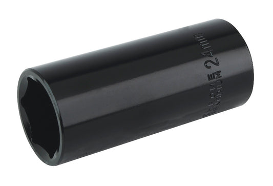 Sealey 24mm Deep Impact Socket 1/2"Sq Drive 6 Point Wall Drive IS1224D