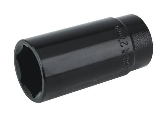Sealey 27mm Deep Impact Socket 1/2"Sq Drive 6 Point Wall Drive IS1227D