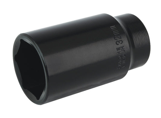 Sealey 32mm Deep Impact Socket 1/2"Sq Drive 6 Point Wall Drive IS1232D