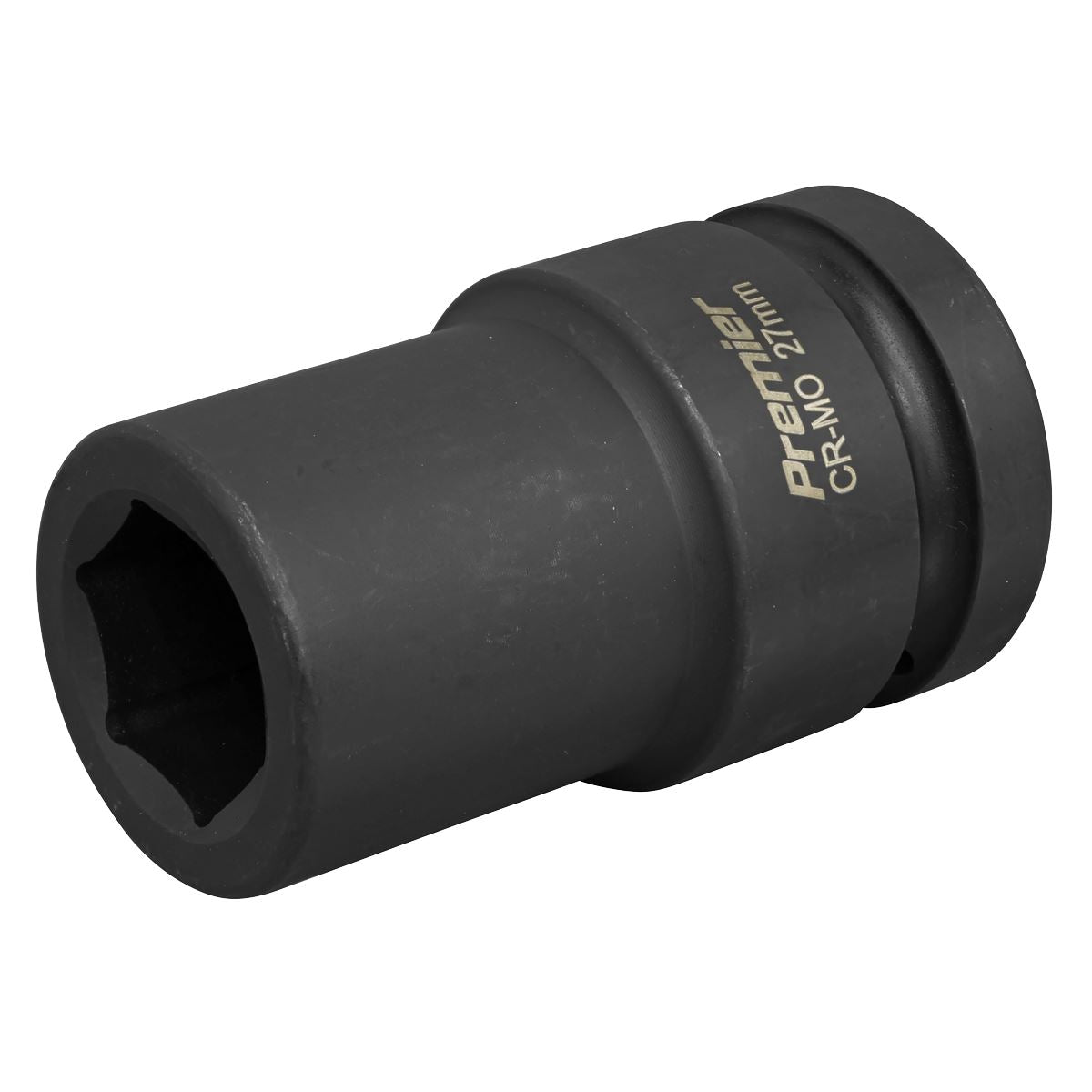 Sealey 27mm Deep Impact Socket 1"Sq Drive Single Hex WallDrive IS127D