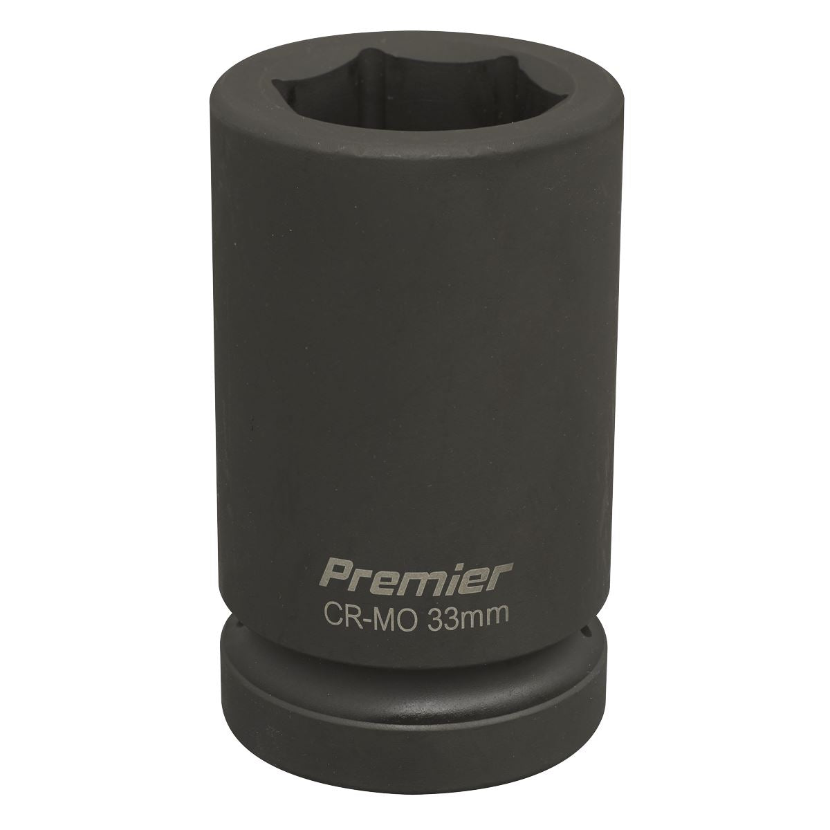 Sealey 33mm Deep Impact Socket 1"Sq Drive Single Hex WallDrive IS133D