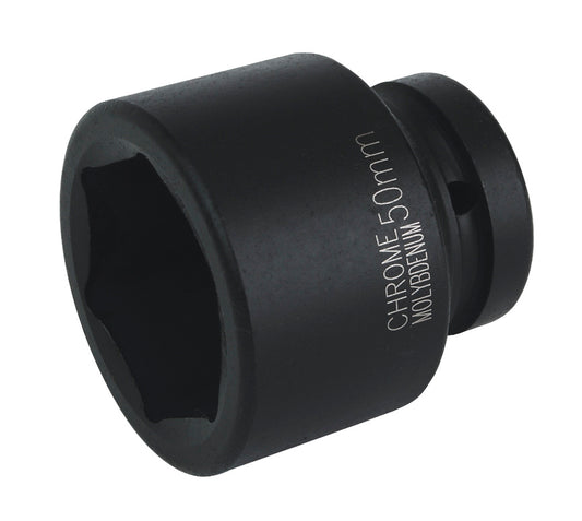 Sealey 50mm Impact Socket Standard Length 1"Sq Drive Single Hex IS150