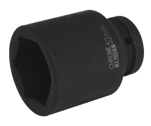 Sealey 52mm Deep Impact Socket 1"Sq Drive Single Hex WallDrive IS152D