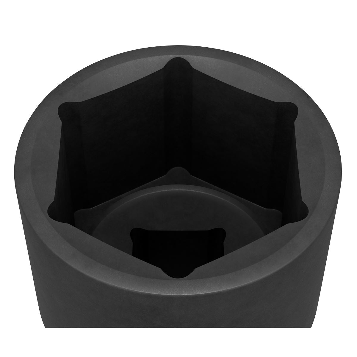 Sealey 60mm Impact Standard Length Socket 1"Sq Drive Single Hex IS160