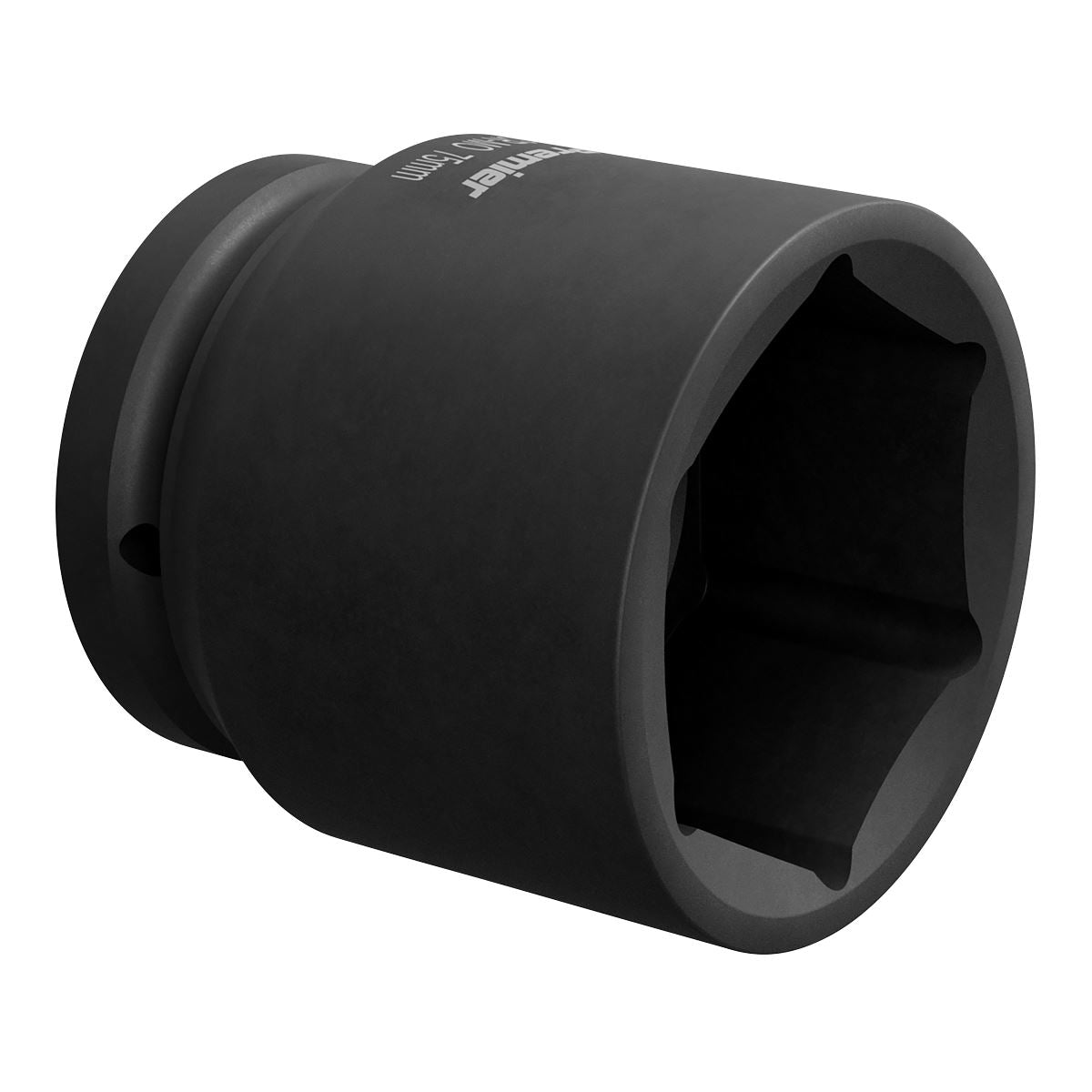 Sealey 75mm Impact Socket Standard Length 1"Sq Drive Single Hex IS175