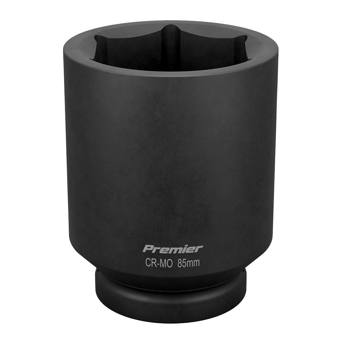 Sealey 85mm Deep Impact Socket 1"Sq Drive Single Hex WallDrive IS185D