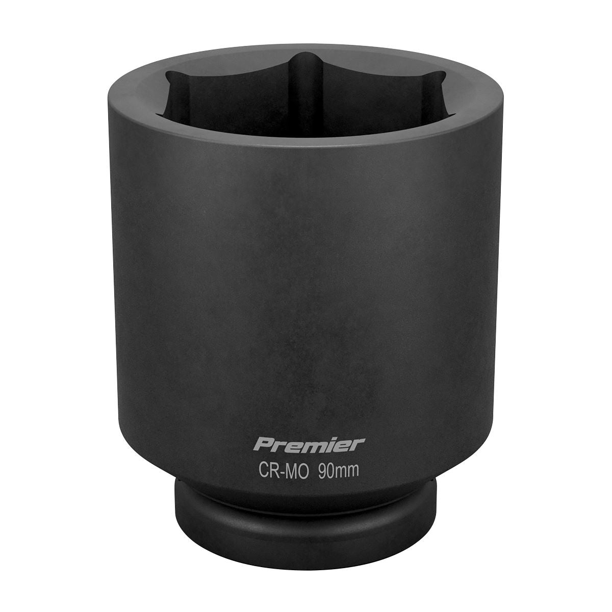 Sealey 90mm Deep Impact Socket 1"Sq Drive Single Hex WallDrive IS190D
