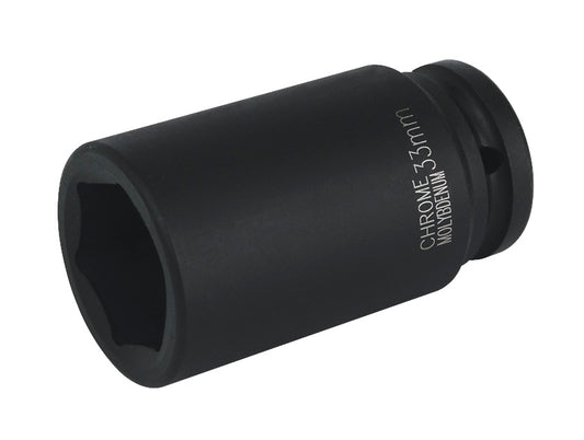 Sealey 33mm 3/4"Sq Drive Deep Metric Impact Socket Hexagon 6 Point IS3433D