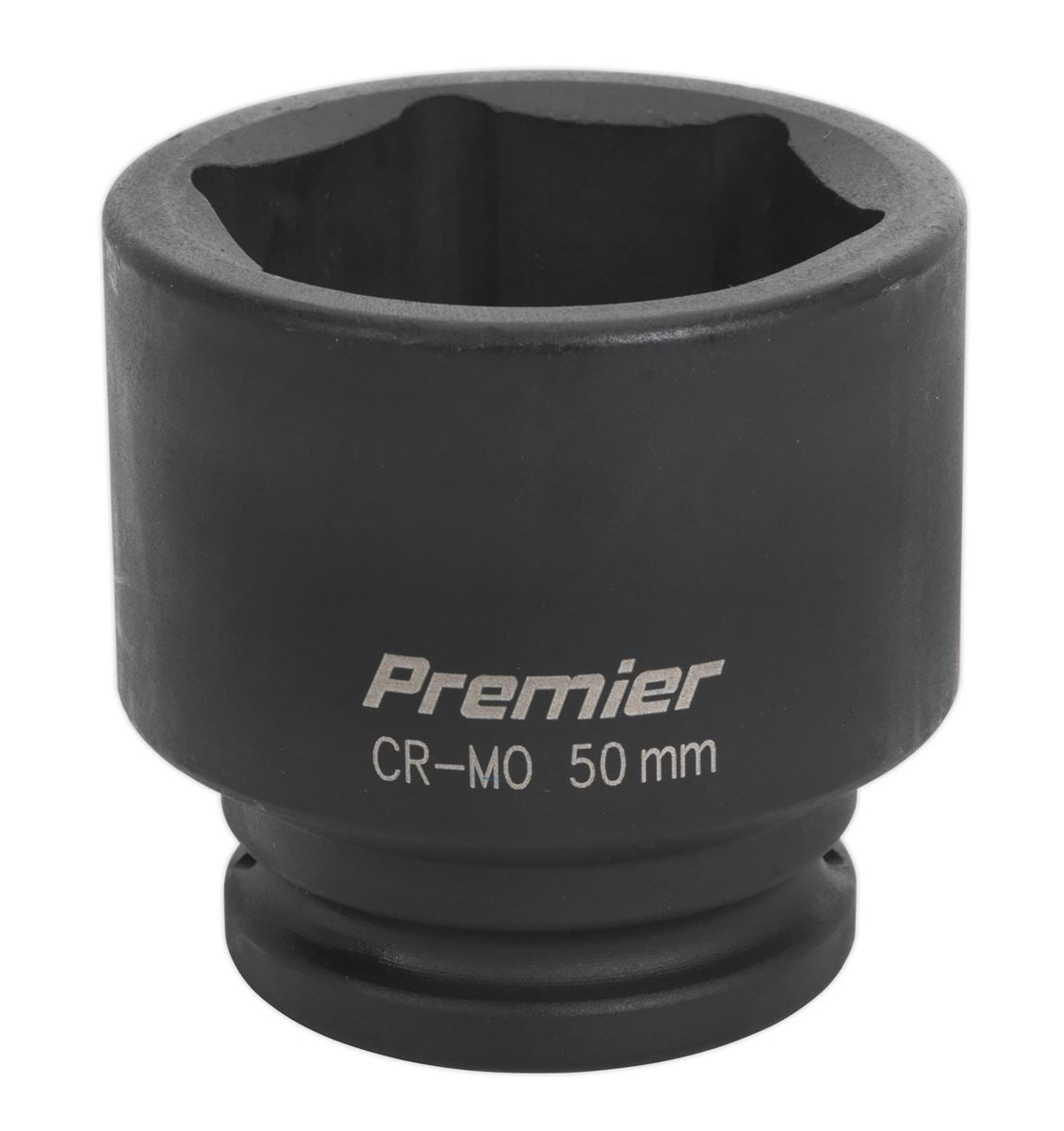 Sealey 50mm 3/4"Sq Drive Metric Impact Socket WallDrive Hexagon 6 Point IS3450