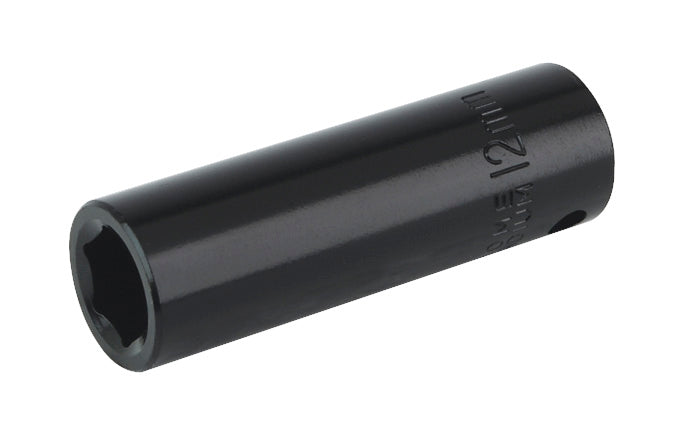 Sealey 12mm 3/8"Sq Drive Deep Impact Socket WallDrive For Air Wrenches IS3812D
