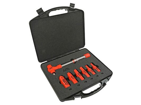ITL Insulated 1/2in Drive Imperial Torque Wrench Kit 7 Piece ITL00025