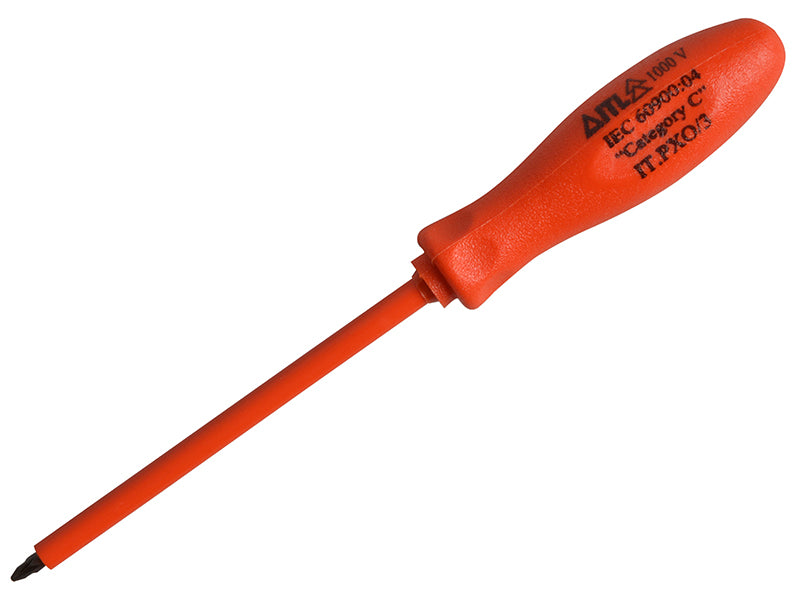 ITL Insulated Insulated Screwdriver Pozi No.0 x 75mm (3in) ITL01979