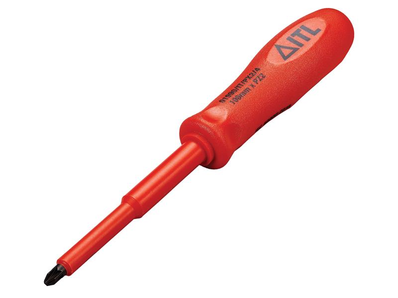 ITL Insulated Insulated Screwdriver Pozi No.2 x 100mm (4in) ITL01990