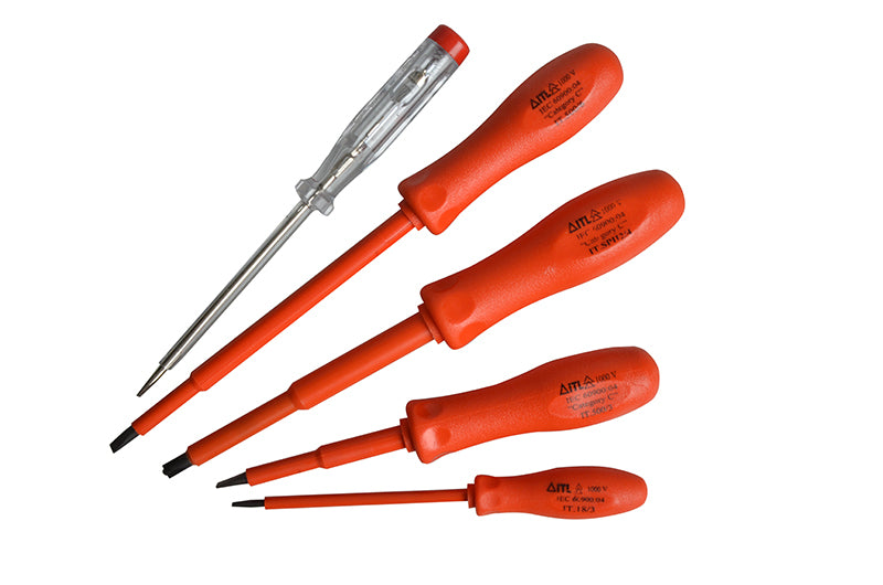 ITL Insulated Insulated Screwdriver Set of 5 ITL02150