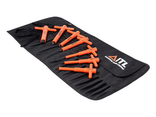 ITL Insulated T-Handle Hex Key Set 6 Piece Tested To 1000 Volts ITL02665