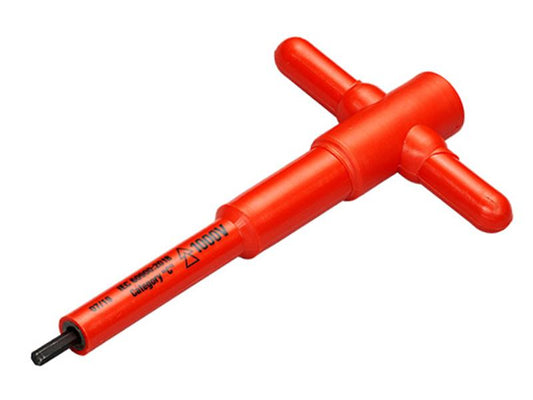 ITL 4mm Insulated T Handle Hex Driver Test To 1000 Volts ITL02680