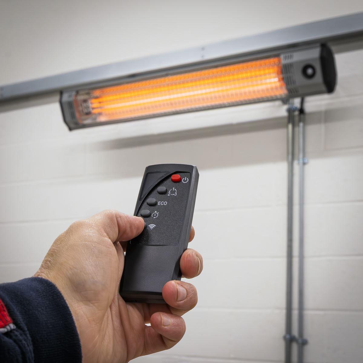 Sealey High Efficiency Wall Mounting Infrared Short Wave Heater 6000W IWMH6000R