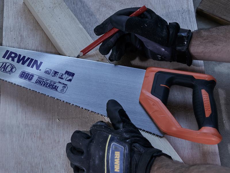 IRWIN Jack 880 UN Universal Panel Saw 550mm (22in) 8 TPI JAK880UN22