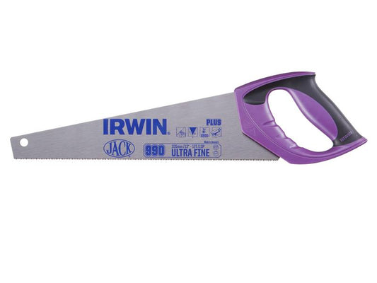 IRWIN Jack 990UHP Fine Junior / Toolbox Handsaw Soft-Grip 335mm (13in) 12 TPI JAK990UHPTB
