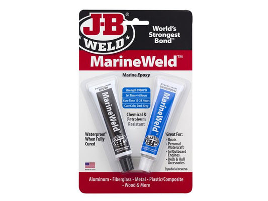 J-B Weld MarineWeld Epoxy Adhesive 2 x 30ml JBW8272UK