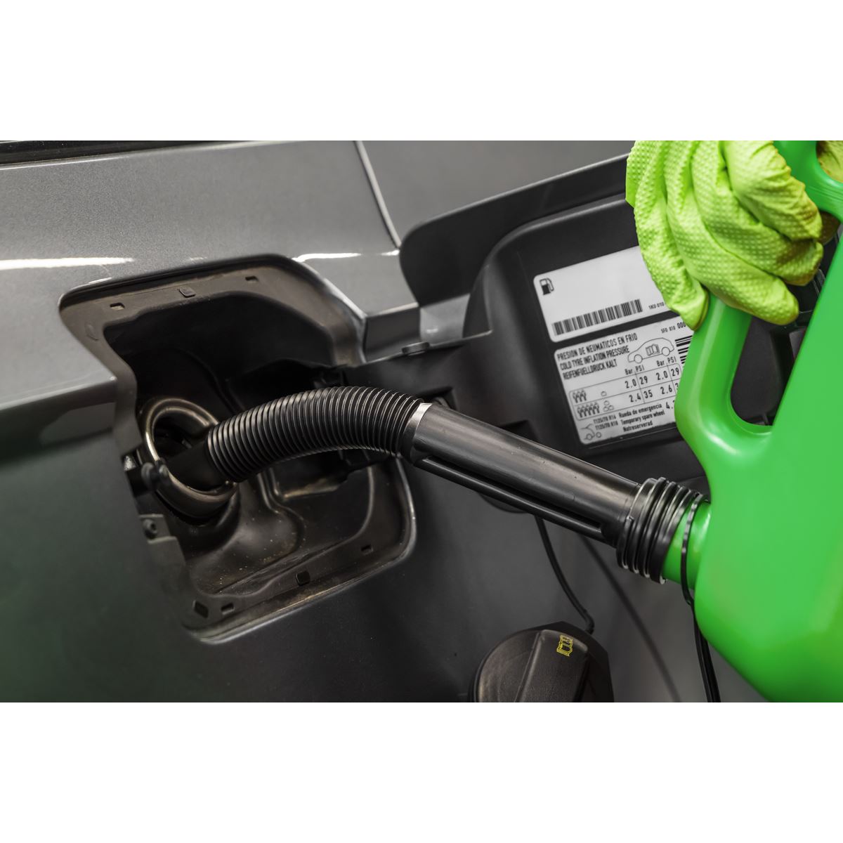 Sealey Fuel Can 10L - Green JC10PG