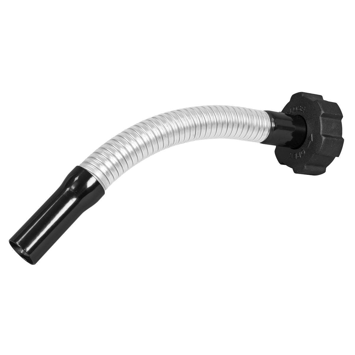 Sealey Black Flexi Pouring Spout for Screw Cap Jerry Cans 25mm Nozzle JC1SCB