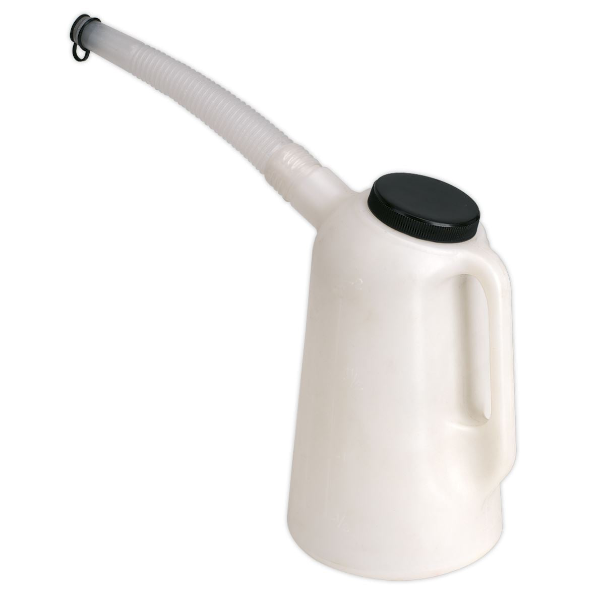 Sealey Oil Container with Lid & Flexible Spout 2L JDL2