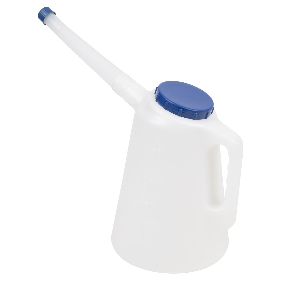 Sealey Oil Jug With Blue Lid & Flexible Spout 3L Also Fuel And Most Acids JDL3B