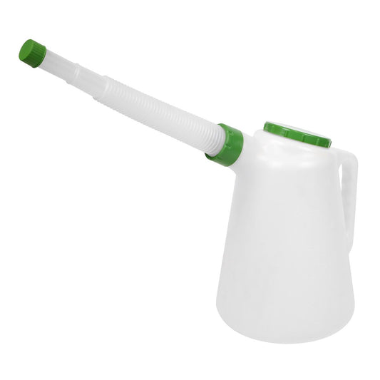Sealey Oil Container with Green Lid & Flexible Spout 5L JDL5G