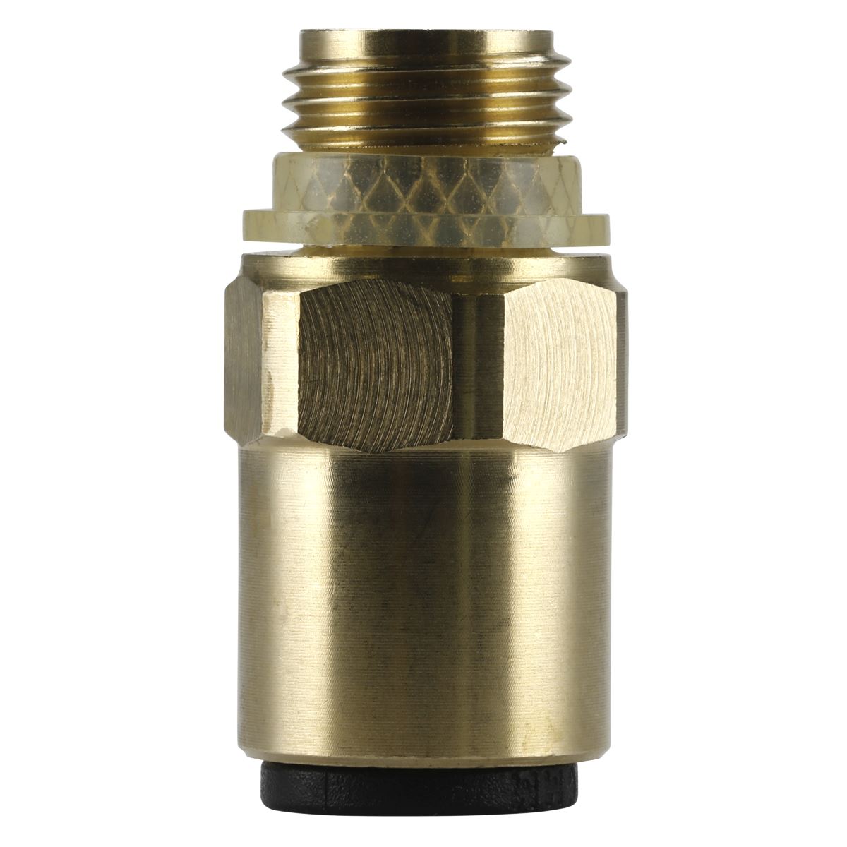 Sealey Brass SuperThread Straight Adaptor 6mm x 1/8"BSP 2Pc Speedfit JGBC618