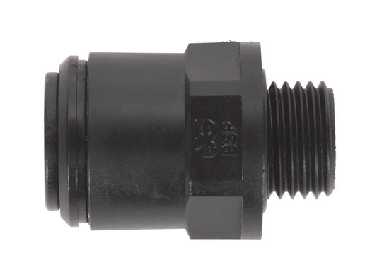 Sealey Straight Air Adaptor 6mm x 1/4"BSP Pack of 5 Speedfit PM010612E) JGC614