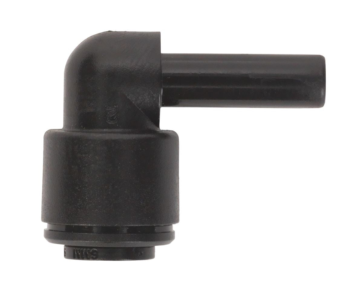 Sealey Air Line Stem Elbow 6mm Pack of 5 John Guest Speedfit PM220606E JGCET6
