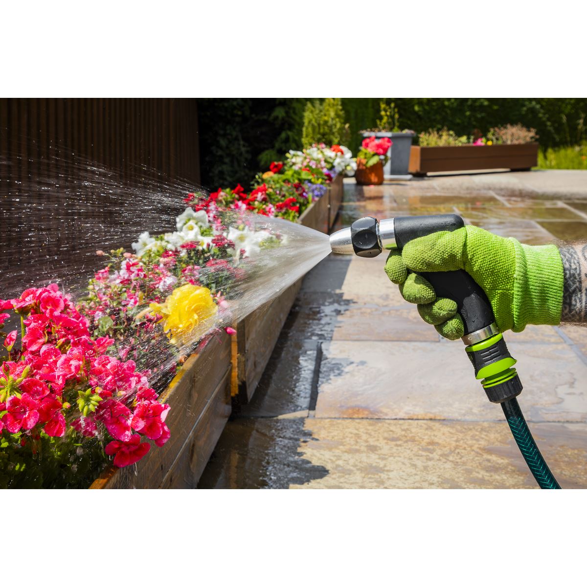 Sealey Adjustable Water Spray Gun With Soft Grip Pistol Style Handle JS9563