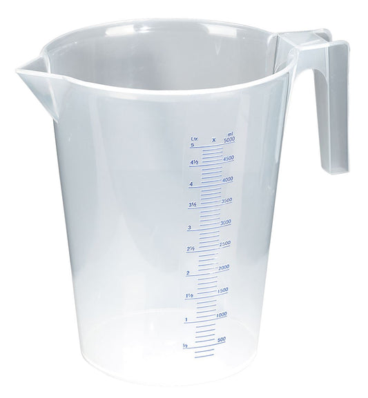 Sealey Measuring Jug Translucent 5L JT5000