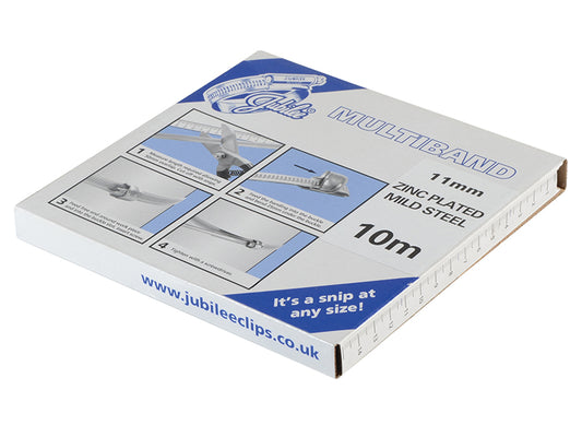 Jubilee® Multiband Mild Steel 11mm 10m Pack JUB1701