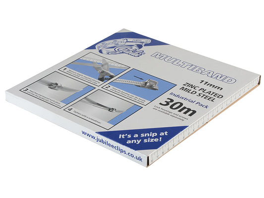 Jubilee® Multiband Mild Steel 11mm 30m Pack JUB1702