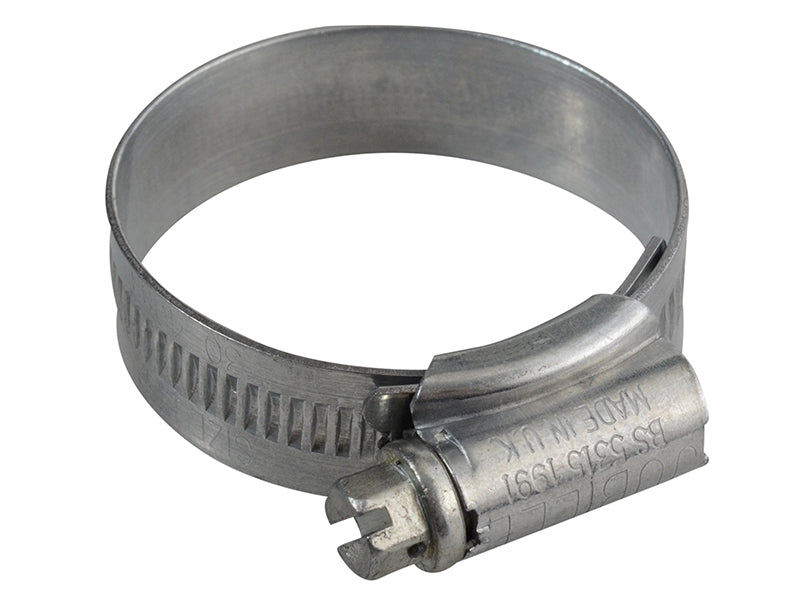 Jubilee® 1X Zinc Protected Hose Clip 30 - 40mm (1.1/8 - 1.5/8in) JUB1X