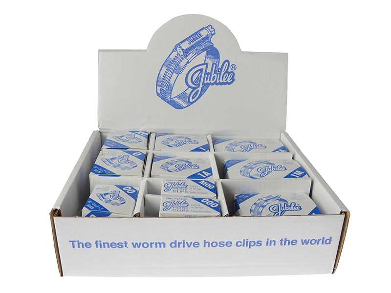 Jubilee® HP100 Handy Pack Assorted 100 Clips (Mild Steel) JUBHP100
