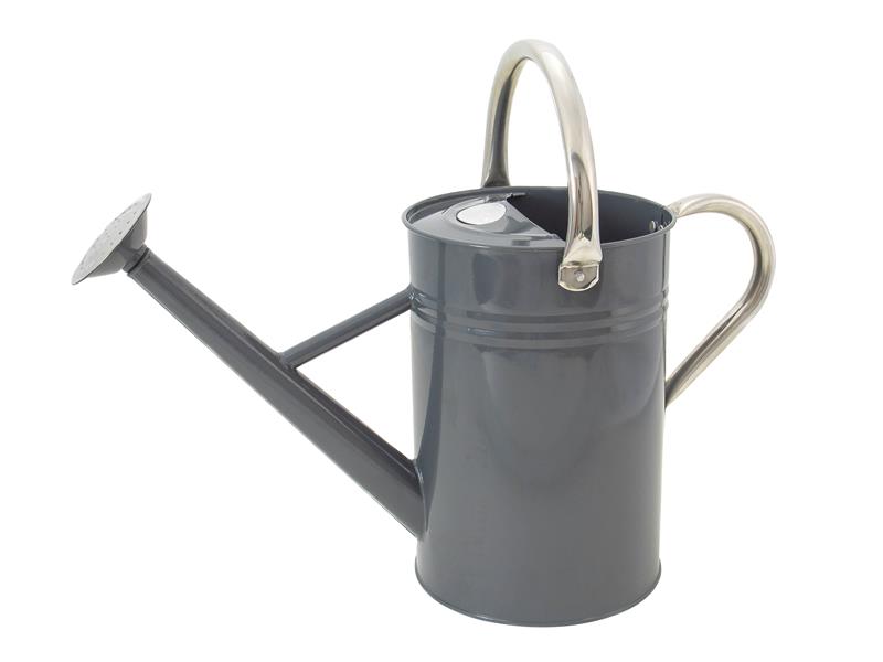 Kent & Stowe Metal Watering Can Cool Grey 4.5 litre K/S34884