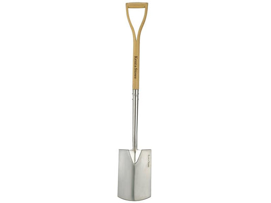 Kent & Stowe Stainless Steel Digging Spade, FSC® K/S70100003
