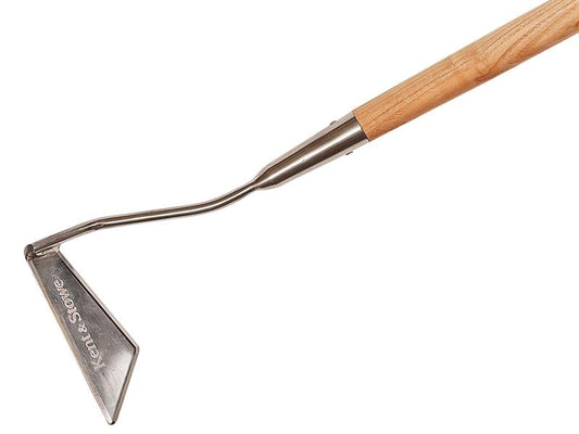 Kent & Stowe Stainless Steel Long Handled 3-Edged Hoe, FSC® K/S70100037