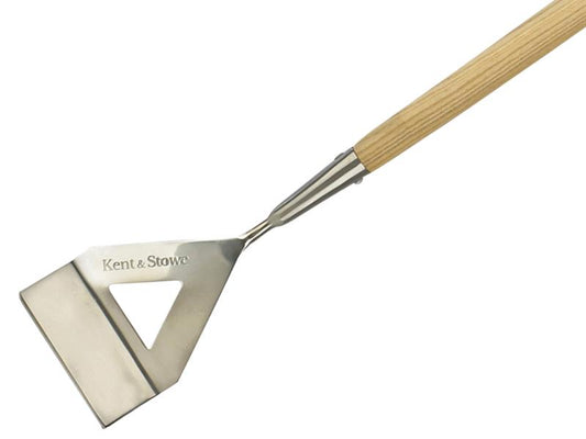 Kent & Stowe Stainless Steel Long Handled Dutch Hoe, FSC® K/S70100052