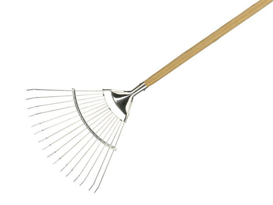 Kent & Stowe Stainless Steel Lawn & Leaf Rake, FSC® K/S70100062