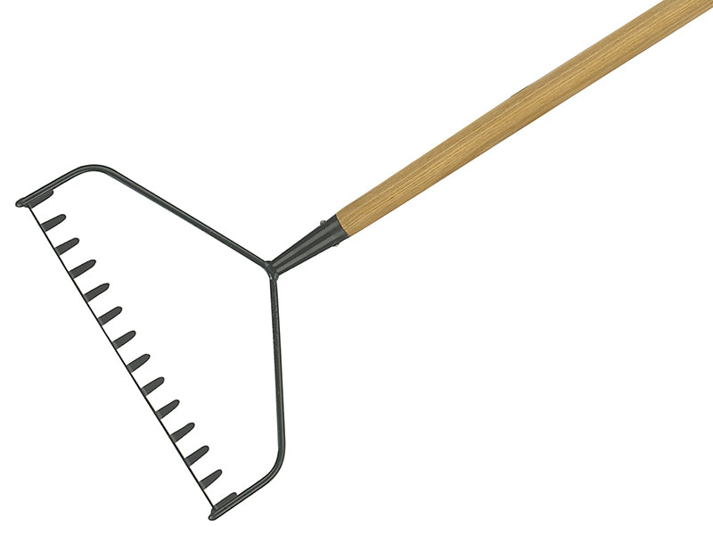 Kent & Stowe Carbon Steel Long Handled Soil Rake, FSC® K/S70100257