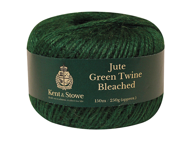 Kent & Stowe Jute Twine Bleached Green 150m (250g) K/S70100825