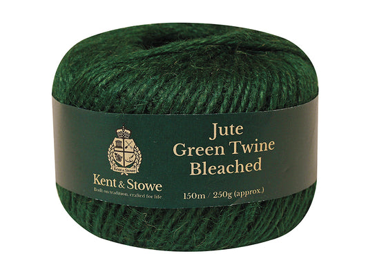 Kent & Stowe Jute Twine Bleached Green 150m (250g) K/S70100825