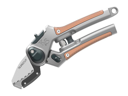 Kent Stowe SureCut Hard Wood Lite Anvil Secateurs Cutting Dia 24mm K/S70100887
